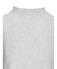 Green Parks AnriettMusee ラメ切替スリーブリブシアーニット