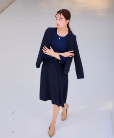 Tiaclasse 【洗える】ピンタックレースブラウス