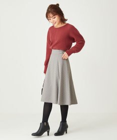 ANY SIS L 【洗える】アレンジRIB ニット