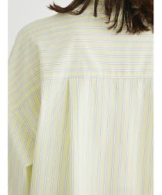 Green Parks イージーケア　ドビーストライプシャツ