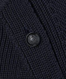 BEIGE， HELIODOR / スポンディッシュマリンボタンニット