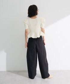 Green Parks ・ｓｗｉｎｇ　ｂｙ　ハートネックペプラムニット