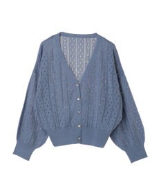 earth music&ecology キラキラボタンハートカーディガン