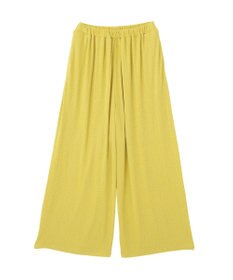 Green Parks シアーカットワイドパンツ