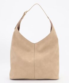 ANY パステルスエードライクワンショルダーバッグ ベージュ