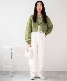 WEGO ルーズストレートデニムパンツ