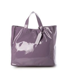 UNBILLION カシュカシュ cachecache / ソフトエナメルスクエア手提げトート