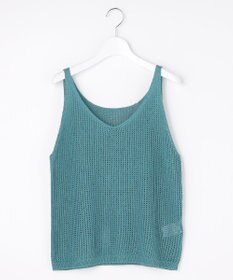 自由区 ペーパーコットンメッシュ ベスト