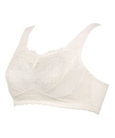 WACOAL 【ナイトアップブラ】 動画クリエイター nanakoななこさんコラボカラー登場 ナイトブラ 綿混(本体) 就寝時用 3Lまで対応 大きいサイズ ノンワイヤー レディース BRA166 /ワコール