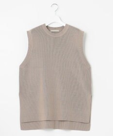 UNFILO 【抗菌防臭】片畔ニットベスト