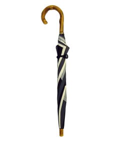 +RING 【限定/日本製】プラスリング 晴雨兼用傘（長ショート）BLK SR305