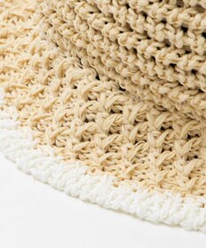 WEGO クロシェ編みハット