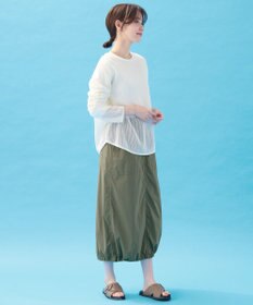 ANY 【アンチピリング】メッシュニットプルオーバー