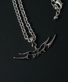 WEGO Mトライバルロゴネックレス