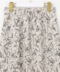 ANY SIS 【洗える】フラワーフクレジャカード スカート