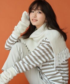 #Newans カシミヤブレンドバルキースヌードベスト