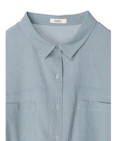 earth music&ecology 配色ステッチＢＩＧシャツ