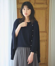 ANY 【洗濯機可/UVカット】パールポイントアンサンブル