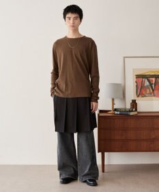 WEGO タイトフィットリブT（長袖）