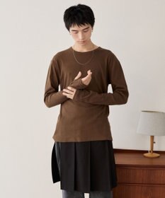 WEGO タイトフィットリブT（長袖）