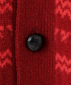 J.PRESS MEN 【Cash Lamb’s Wool】フェアアイルカーディガンニット