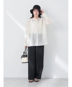 earth music&ecology ギャザーパンツ