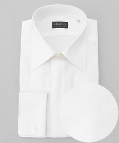 GOTAIRIKU 【WEAR BLACK】レギュラーカラー ダブルカフス ドレスシャツ