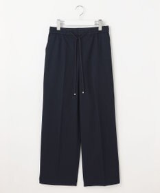 自由区 【洗える】ライトフィールジャージーワイドストレート パンツ