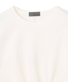 uncrave ダブルフェイスジャージー ドルマンスリーブリブトップス