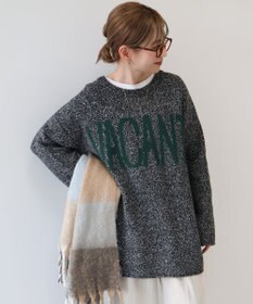 AMERICAN HOLIC バイパチＶＡＣＡＮＴロングニットプルオーバー