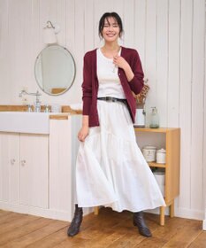 WEGO 【WEB限定/2025年秋冬新作//洗濯OK/毛玉レス/MLXLサイズ展開/オフィス/カジュアル】ベーシックニットカーディガン