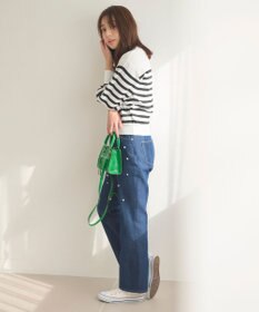 Feroux 【洗える】ビジューポイント ニット