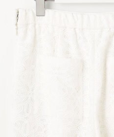 自由区 【カタログ掲載・洗える】フラワータイルレース パンツ