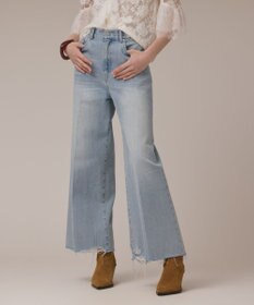 GRACE CONTINENTAL バギーデニムパンツ