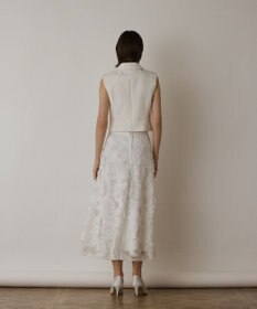 GRACE CONTINENTAL トリアセジャージジレ