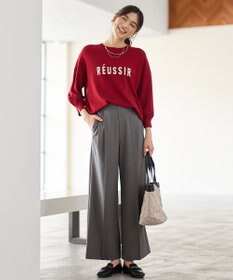 ANY 【6サイズ展開/ウエストゴム】イージーワイドパンツ