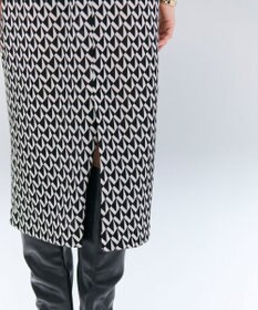 BEIGE， 【洗える】MODESTO / ジャージーストレッチカシュクールドレス