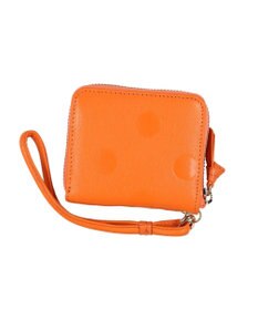 UNBILLION ペルケ perche / ドット型押しパームフィットストラップウォレット