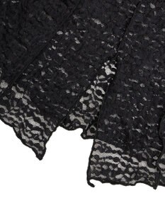 Green Parks カットワークデザインレース半袖トップス