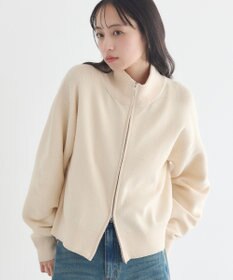 earth music&ecology ダブルジップカーディガン