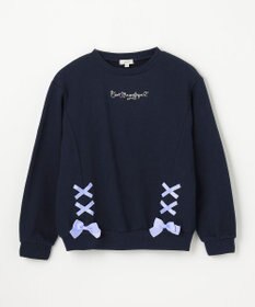 ANY KIDS 裾レースアップトレーナー