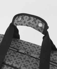 23区GOLF 【UNISEX】モノグラムボストンバッグ　シューズ収納付きの大容量　ショルダー持ちも可能