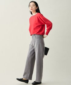 ANY スプリングカラーニットドルマンプルオーバー