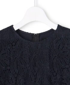 23区 【APPLAUDIR】Brocheリボンブーケレース ドレス