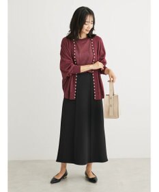 Green Parks きれいシルエット裾フレアスカート