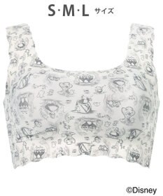 WACOAL ノンワイヤーブラ [GOCOCi][ワコール] Disneyコレクション 伸びのよい素材を使用 立体的なバストシルエット ゴコチ ハーフトップ ブラトップ レディース CGG537 /ワコール