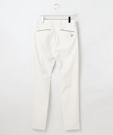 23区GOLF 機能性満載のホワイトパンツ【MEN】【防透・UVケア・撥水】トリコットツイル