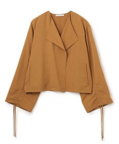 BEIGE， ZINNIA / ノーカラーブルゾン