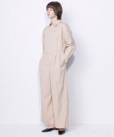 NAVE 【ReNAVE・セットアップ可/洗える/接触冷感/UVケア】コットンポリブロード オールインワン