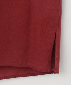 23区 【SLOW/一部店舗限定】テンセルコットンジョーゼット ギャザー ブラウス